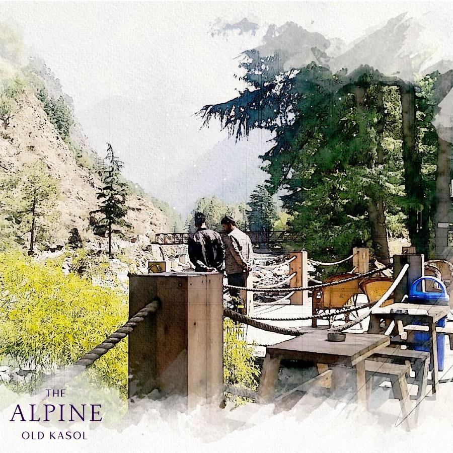 The Alpine Guest House Kasol Eksteriør billede