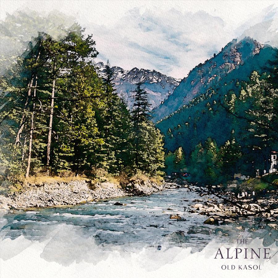 The Alpine Guest House Kasol Eksteriør billede